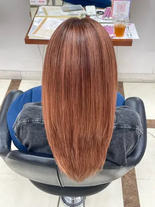 セミロング ☁️MIZUKI ☁️髪質改善のヘアスタイル