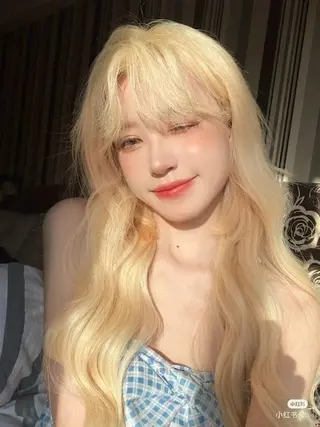 カラー 大人っぽ韓国🤍ブリ ーチ/mitsukiのヘアスタイル