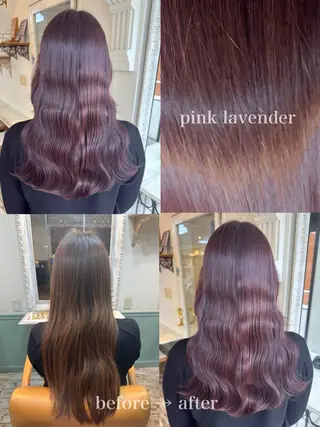 ロング カラー 【azure横浜】 🧸misaki🌸のヘアスタイル