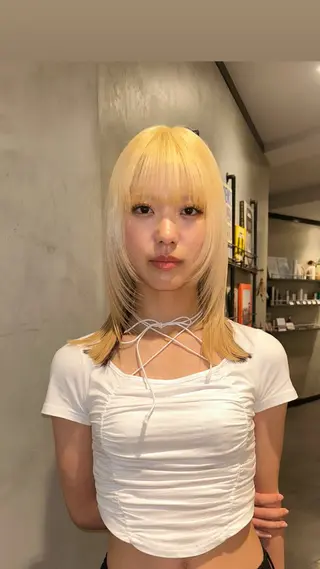ロング カラー タナカ カナ🫧のヘアスタイル