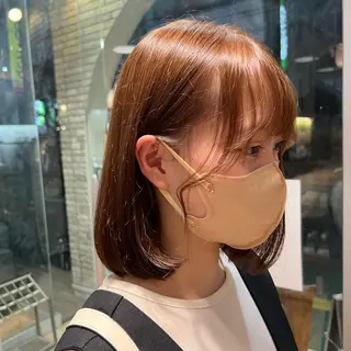 ミディアム インナーカラー♡ Nanakoのヘアスタイル