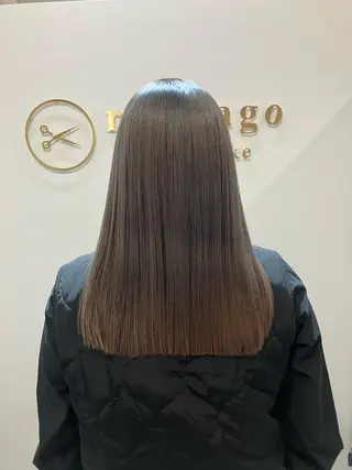 ロング カラー ヘアアレンジ キッズ 横浜関内髪質改善 re:Magoのヘアスタイル