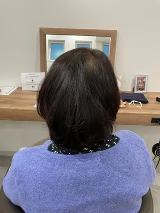 ミディアム やまこし 美裕樹のヘアスタイル