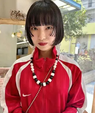 ショート 🌙ヘーゼルベージュ レイヤーカット🌙のヘアスタイル