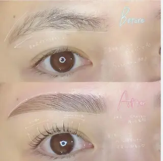 マツエク・マツパ アイブロウ ロレインブロウ市駅店所属・ロレインブロウ 市駅店のマツエク・マツパデザイン