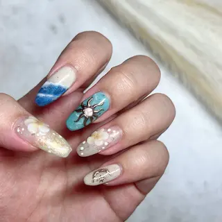 ロング B_Mila 水戸   萬城のネイルデザイン