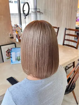 ミディアム afeelriamo所属・オオバヤシ マホのヘアスタイル