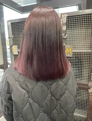 ミディアム カラー 山本 琴乃🦭のヘアスタイル