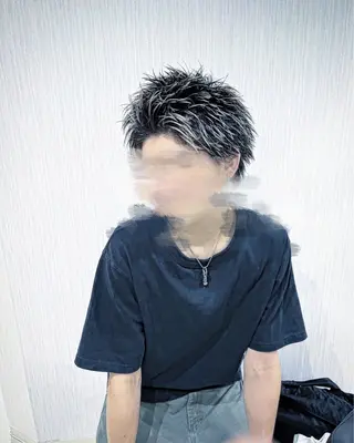 ショート メンズ 🐺パーマ特化🐺 安生　力哉のヘアスタイル