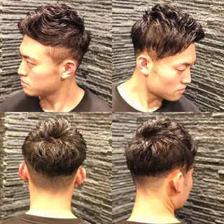 ショート ヘアアレンジ メンズ 萩原 勇樹のヘアスタイル