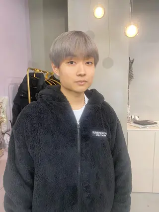 ショート カラー メンズ 前橋 姫奈のヘアスタイル