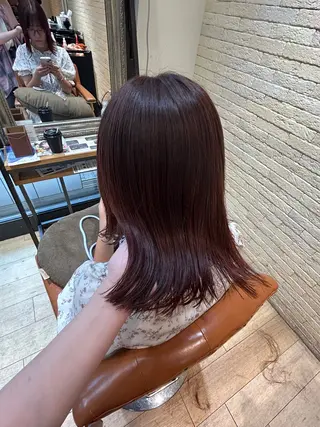 ショート 松尾 遥花のヘアスタイル