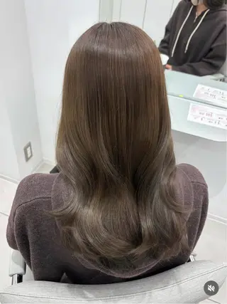 セミロング 透明感color♡ Ibukiのヘアスタイル