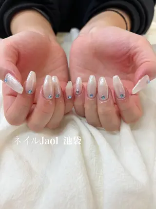 ロング ネイルJaol 池袋のネイルデザイン