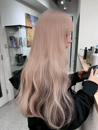 ロング カラー 🔱ハイトーン/ デザイン/ogi🔱のヘアスタイル