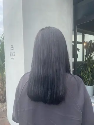 ロング カラー 艶髪/透明感カラー/ 韓国/nonokaのヘアスタイル