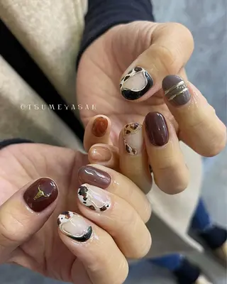 ネイル わたなべ ちかのネイルデザイン
