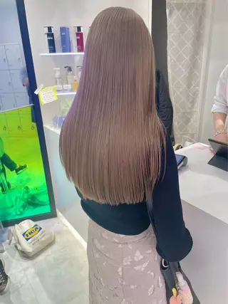 ロング カラー ヘアアレンジ 🎀 yuuka🎀のヘアスタイル