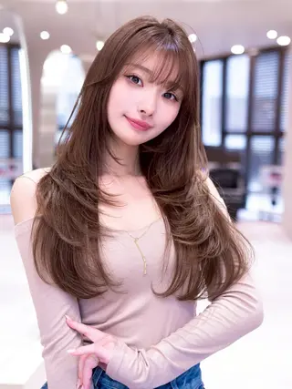 ロング 渋谷美容師💇相澤 蓮のヘアスタイル