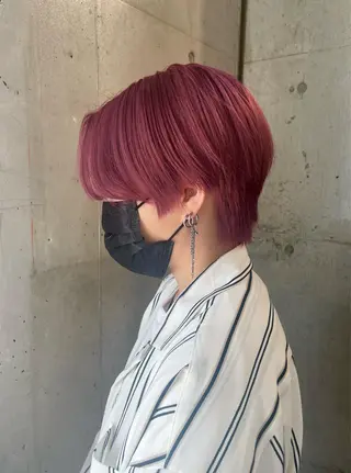ショート カラー メンズ SHOTO ハイトー ン/ブロンドカラーのヘアスタイル