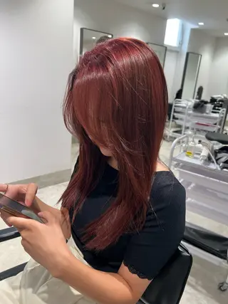 ロング 艶髪 mayuka💖のヘアスタイル