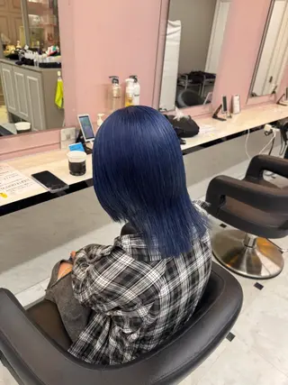 ミディアム カラー ヘアアレンジ 🥀レイヤー×ハイト ーントレンドヘア🥀のヘアスタイル