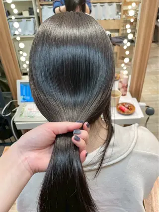 ロング カラーモデル募集 ✨🤍モモハ🤍✨のヘアスタイル