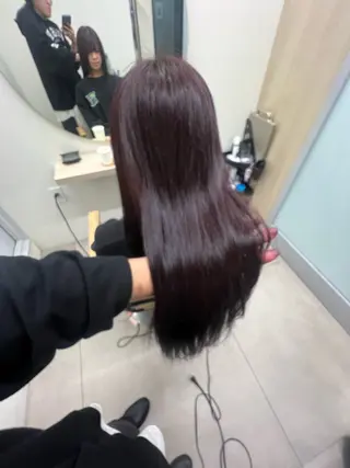 カラー メンズ レイヤー ウルフ 弓木啓輔のヘアスタイル