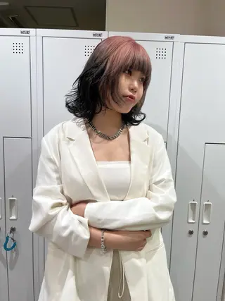 カラー 河原 楓樹のヘアスタイル