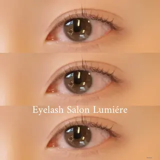 マツエク・マツパ Lumiére SAKURAのマツエク・マツパデザイン