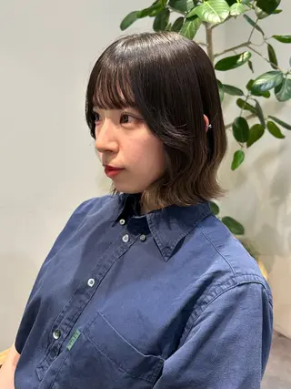 ショート HANAME 原宿美容室のヘアスタイル