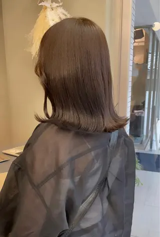 ミディアム カラー 🦋うる艶透明感ヘア 今井達也のヘアスタイル
