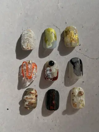 ネイル LETTER_& SAKIのネイルデザイン