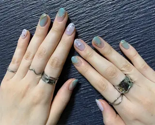 ネイル 舞田 苑香のネイルデザイン