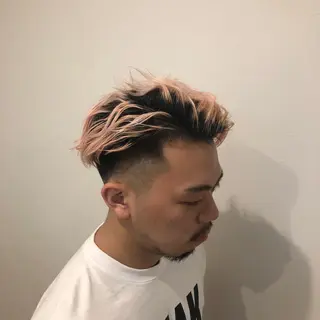 カラー メンズ 無料カットモデル募集 BLINK京橋店のヘアスタイル