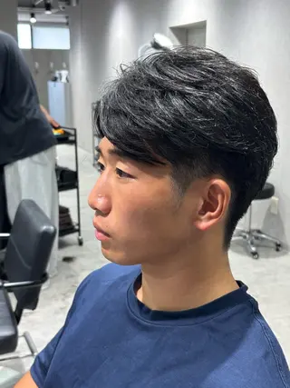 メンズ カラー特化 🔥Reoのヘアスタイル