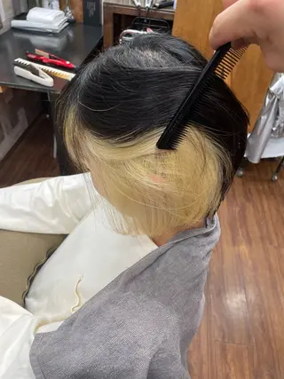 ミディアム カラー 戎 歩のヘアスタイル