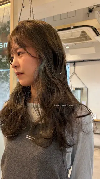 ロング カラー じゅわっと暖色カラー 🍊Moemiのヘアスタイル