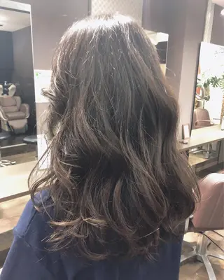 ロング カラー pep natsumiのヘアスタイル