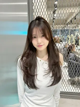 ロング ショート/レイヤー 髪質改善/加納のヘアスタイル