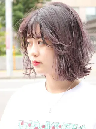 カラー 髪質改善/美髪 艶カラーLillyのヘアスタイル