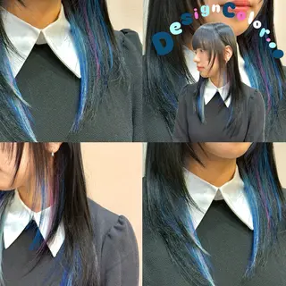 ロング 似合わせカラー／ 松岡茉和🐼🌈🌟のヘアスタイル