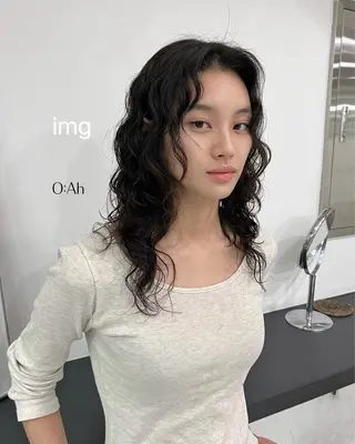 パーマ SERINA🎀/パ ーマモデル募集中🫧のヘアスタイル