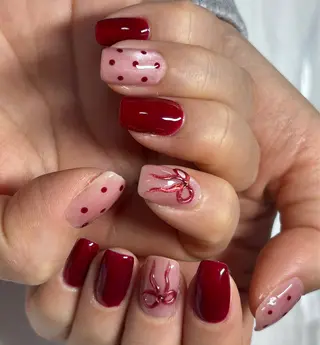 ネイル Horie 雪のネイルデザイン