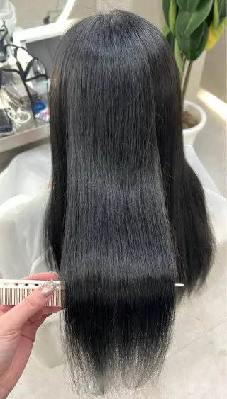 ミディアム 縮毛矯正/ 艶髪♡/AYAKAのヘアスタイル