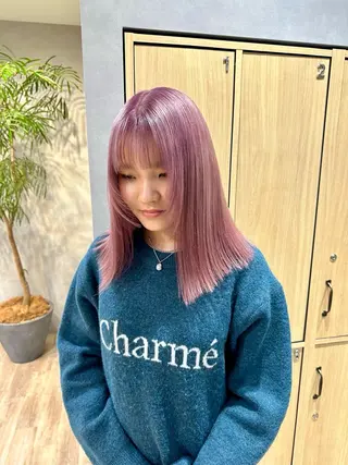 セミロング カラー ⭐️NOAHL大宮 カラー特化美容室⭐️のヘアスタイル