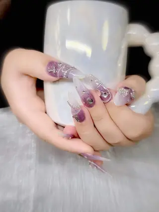 ネイル Lee Nails チップ長さだし専門店のネイルデザイン