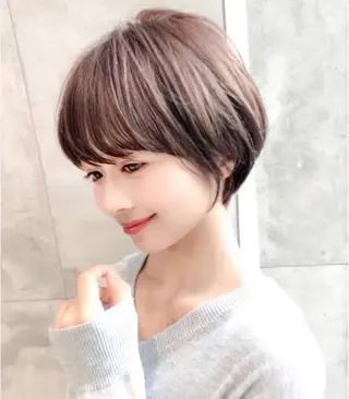 ショート 🌈新宿縮毛矯正 No.1 SORAのヘアスタイル