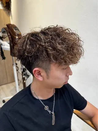 パーマ 池田 遥香のヘアスタイル