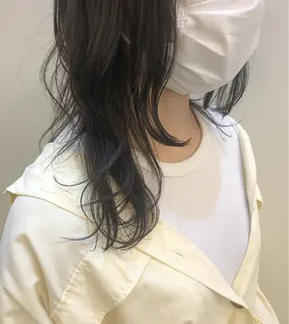 セミロング 透明感・艶カラー/ 坂田友梨奈のヘアスタイル